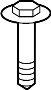 View Tail Light Screw Full-Sized Product Image