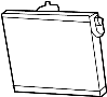 68004194AC A/C Evaporator Core
