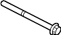 View Turbocharger Mounting Bolt (Lower) Full-Sized Product Image 1 of 1