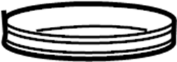 View Fuel Pump Tank Seal. Fuel Tank Sending Unit Gasket. Gasket, Fuel Suction.  Full-Sized Product Image 1 of 2