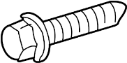90021TRTA00 Window Regulator Bolt