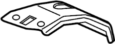 68363734AA Bumper Cover Insulator