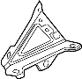 68254332AA Fender Bracket (Front)