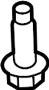 View Bolt. Hinge. (Upper, Lower) Full-Sized Product Image 1 of 2