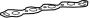 Image of Engine Intake Manifold Gasket (Lower) image for your 2006 Ford F-350 Super Duty   