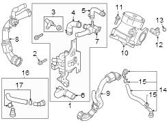 Image of Engine Coolant Temperature Sensor image for your 2020 Hyundai Veloster N   
