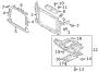 Diagram RADIATOR SUPPORT. for your 2011 Hyundai VELOSTER