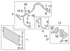 A/C Refrigerant Suction Hose