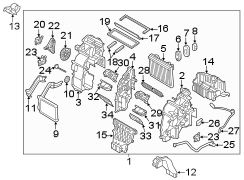 HVAC Unit Case Assembly