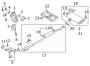 Diagram EXHAUST SYSTEM. EXHAUST COMPONENTS. for your Hyundai