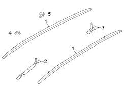 Diagram LUGGAGE CARRIER. for your 2015 Hyundai Sonata