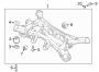 Diagram REAR SUSPENSION. SUSPENSION MOUNTING. for your Hyundai