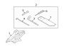 Diagram REAR BODY & FLOOR. JACK & COMPONENTS. for your 2021 Hyundai Ioniq