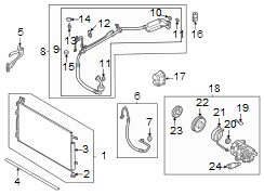 A/C Refrigerant Discharge Hose