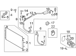 A/C Refrigerant Discharge Hose