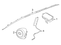 Curtain Air Bag (Left)