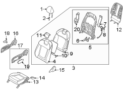 Seat Back Frame (Right, Front)