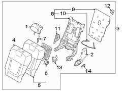 Seat Back Cushion (Left, Right, Rear)