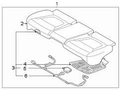 Seat Heater Control Module Connector (Left, Rear)