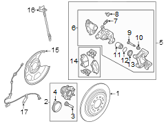 ABS Wheel Speed Sensor Wiring Harness (Right)