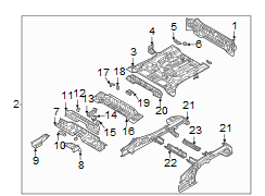 Floor Extension (Right, Front, Rear)