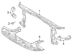 Radiator Support Panel (Front, Lower)