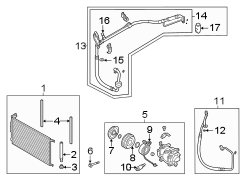 A/C Refrigerant Discharge Hose