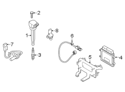 Diagram Ignition system. for your Hyundai