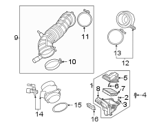 Air Filter Housing (Upper)