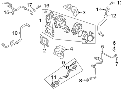 Turbocharger Oil Line