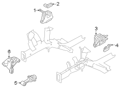 Image of Engine Mount (Front) image for your Hyundai