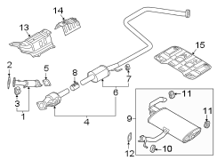 Exhaust Muffler (Front)