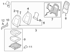 Seat Back Assembly (Right, Front)