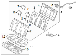 Seat Cover (Rear)