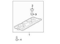 Floor Pan Splash Shield (Left)