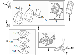 Diagram 2024-25. Inner. Korea built. Outer. W/HEAT. W/LEVER. W/O heat. W/O lever. W/O n-line. for your Hyundai