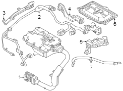 Image of PROTECTOR - WIRING. Wire harness protector. image for your Genesis