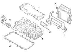 Bracket. Module. Control. A Bracket for a engine.