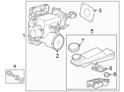 Image of Brake Master Cylinder Reservoir image for your Genesis