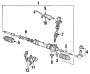 Gear. Bracket. CLAMP. ASSEMBLY mount. STEERING BOX MTG"B". Pinion. 