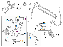 A/C Refrigerant Line Clip