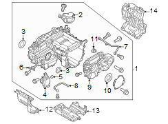 Motor. (Rear). Device connecting Drive.