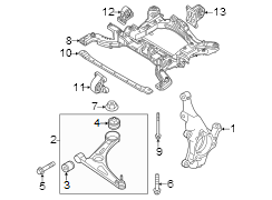 Suspension Control Arm Bushing (Front, Lower)