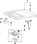 Diagram INTERIOR TRIM. for your 2016 Hyundai Santa Fe