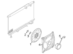 Diagram COOLING FAN. for your Hyundai