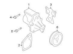 Diagram WATER PUMP. for your 2011 Hyundai Sonata