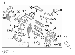 HVAC Unit Case Assembly