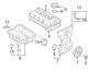 Diagram ENGINE PARTS. for your 2006 Hyundai Azera