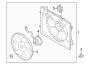 Diagram COOLING FAN. for your Hyundai