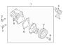 Diagram WATER PUMP. for your 2015 Hyundai